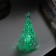 Figure Light "Christmas tree" 10x6 cm, from batteries 3XAG13 (included), glow of RGB
