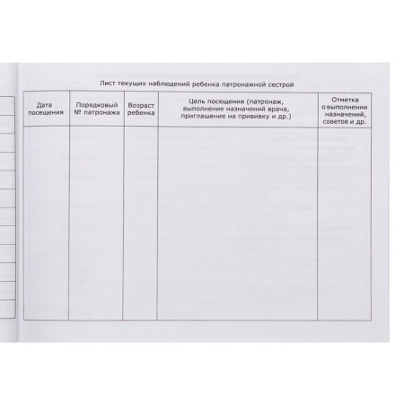 Medical card of the child "Classic", form No. 112/y, 60 sheets-26