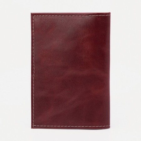 Cover for passport, red-1