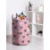 Basket for toys "Vanilla hearts, size 35x50 cm