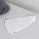 An iron nozzle heat -resistant universal share, 23 × 15.5 cm, white color