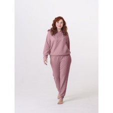 Female suit, size 48, color of powder