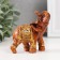 Souvenir Polystone "Elephant under a tree in silver blanket" MIX 7.5x6x3.2 cm