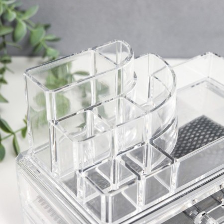 ORGANIZER CHANTER PLAC 2 Boxes Transparent 16x11.3x18.5 cm-3