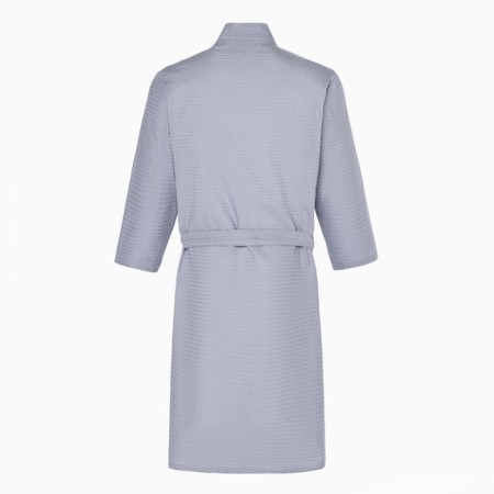 Wafel dressing gown Economy and I am size 50-52, gray, 100% cotton, 200g/m2-11