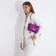 Bag-mixer on fasteners, lilac color