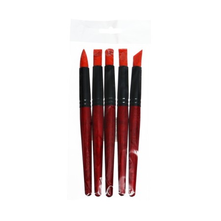 Set of brushes latex 5 pieces, large-4