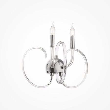 Bra Maytoni Mod051WL-02TR, 2HE14, 40W, 30x20x32 cm, color transparent color-2