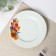 Porcelain plate "May bouquet", d = 24 cm, white