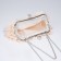 Clamp bag on the farmar, beige color