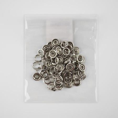 Shirt, open button, d = 9.5 mm, nickel color-2
