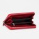Women's wallet with lightning, red color