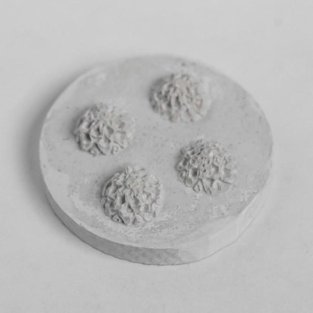 Mold Silicon "Flowers" D-1.2 cm, weight Publishing House 1.6 grams mix-2