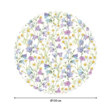 Tablecloth tablecloth, round, Saten, d = 150 cm