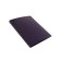Folder with A4 clamp, 700 μm, root 27 mm, calligrata deluxe, inner pocket, up to 180 sheets, blueberry / black