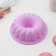 The form for baking the share "German cupcake. Curl ", silicone, 20 × 6 cm, pink color