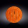 Round plate Wilmax England Scratch, D = 25.5 cm, Orange color