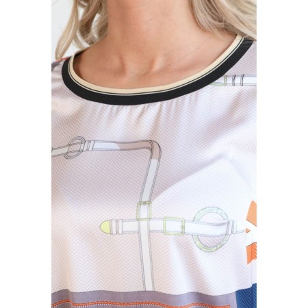 Female jumper, size 46, orange color-1