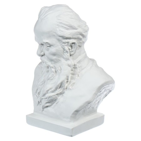 Gypsum figure famous people: Bust Bazhov 19*13*9 10-192-6