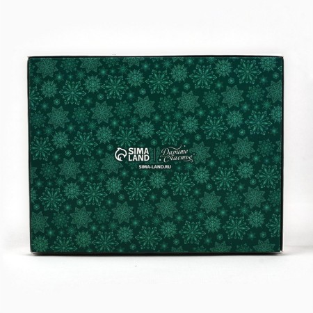 Folding box under 12 sweets "spruce aroma", 14.4 x 18.4 x 3.8 cm, New Year-3