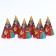 A set of paper utensils, on 6 people "Happy Birthday!", Avengers