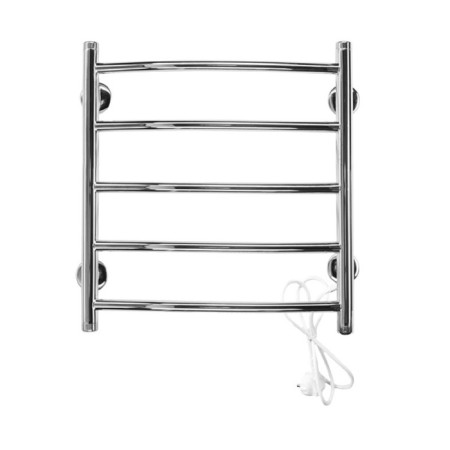 Domoterm electric heated towel rail "Classic" 109-5, 400 x 600 mm, 5 crossbars, right