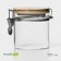 Glass Bank for bulk products with Bellatenero Bogel Castle, 500 ml, 10 × 10.3 cm