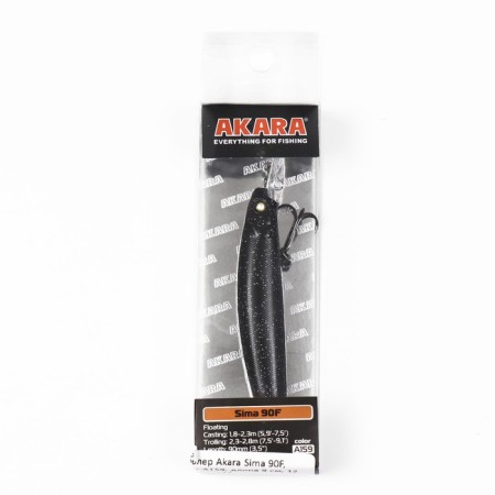 Akara Sima 90f wobbler, color A159, 9 cm, 12 g-2
