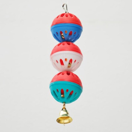 A toy for a parrot "Fun" with 3 balls, mix-3