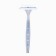 The disposable razor machine Rapira Sprint Plus with a lubricant strip with aloe, 6 pcs