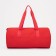 Sports bag with lightning, external pocket, red color