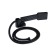 Accoona A7122F bath mixer, silumin, 35 mm cartridge, pour 30 cm, black