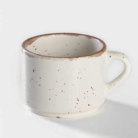 Porcelain -porcelain cup Punto Bianca, 350 ml
