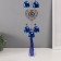 Wind Music Metal from the evil eye "openwork heart" 5 bells 5.5x45 cm