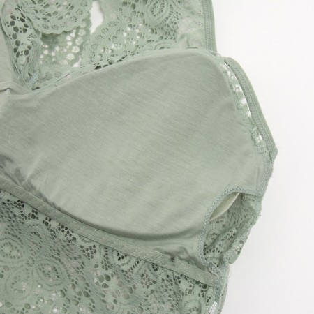 Female set (top, panties) olive color, size 42-44-3