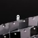Panel with sequins for photo zones, square, 30*30cm, black color