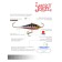 Balancir Lucky John Baltic 6 + tee, 6 cm, color 114 blister