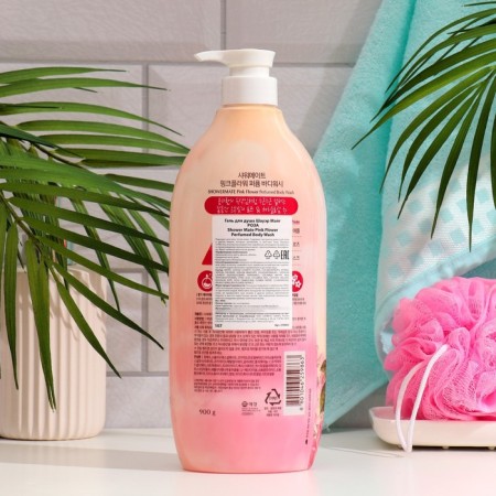 Shower Mate shower gel with rose, 900 ml-1