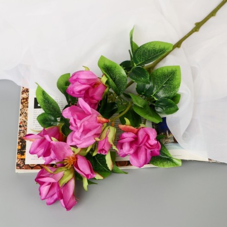 Artificial flowers "magnolia" 5x56 cm, purple
