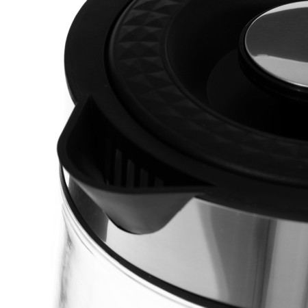 Electric kettle Goodhelper KPG-1801, plastic, glass flask, 1.8 l, 1500 watts, gray-black 1067812-3