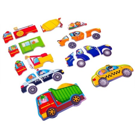 Magnetic game "Transport"-1
