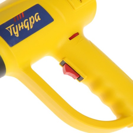 Construction hair dryer tundra, 2000 watts, 250-500 l/min, smooth adjustment 60-600 ° C, LCD display-4