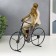 Souvenir Polystone Romance "Lovers - Bicycle Walk" 26.5x12.5x26 cm