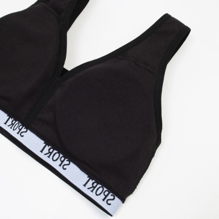 Female set (top, panties) Black color, size 42-44-7