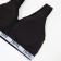Female set (top, panties) Black color, size 42-44