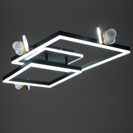 Causte "Trio butterflies" 54W LED 6000K Black 65x45x10cm Bayerlux-4