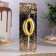 Candle in the Cake "European", number "0", 6 cm, gold