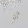 Decor for creativity Metal "Snake on the Mosque" silver 3.7x1.2 cm