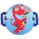 Sancti-laid No. 74 “Dragon with snowboarding”, D = 35 cm