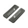 Safety belt Matekh MTH Line, 2 pcs, 24 x 7 x 1.5 cm, gray
